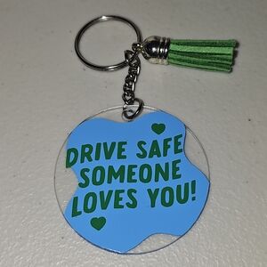 Drive Safe Keychain